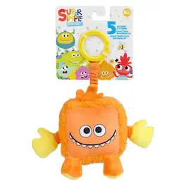 WowWee - Super Simple: Sensory Plush Monster - Dewey (Orange)