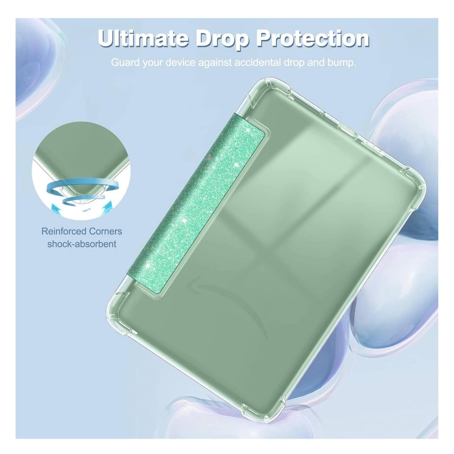 Ultimate Drop Protection  
Guard your device against accidental drop and bump.  

Reinforced Corners  
shock-absorbent