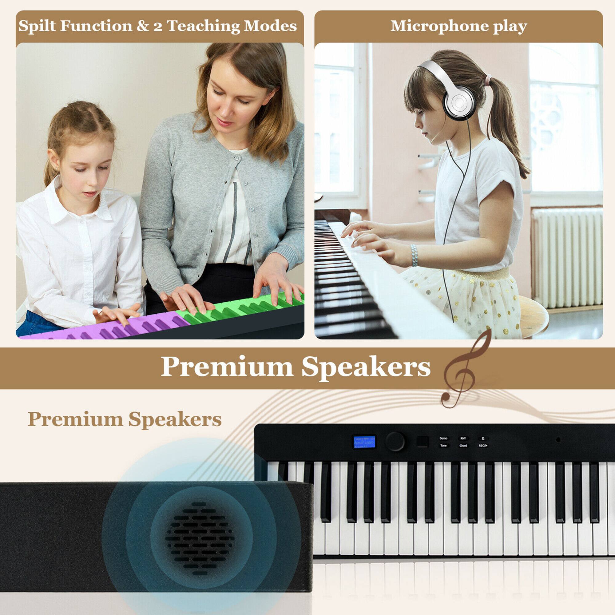 Split Function & 2 Teaching Modes

Microphone play

Premium Speakers

Premium Speakers