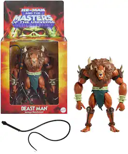 Mattel - Collectible - Masters Of The Universe Origins Cartoon Collection Beast Man 5.5" Deluxe Action - COLLECTIBLES - Multicolor