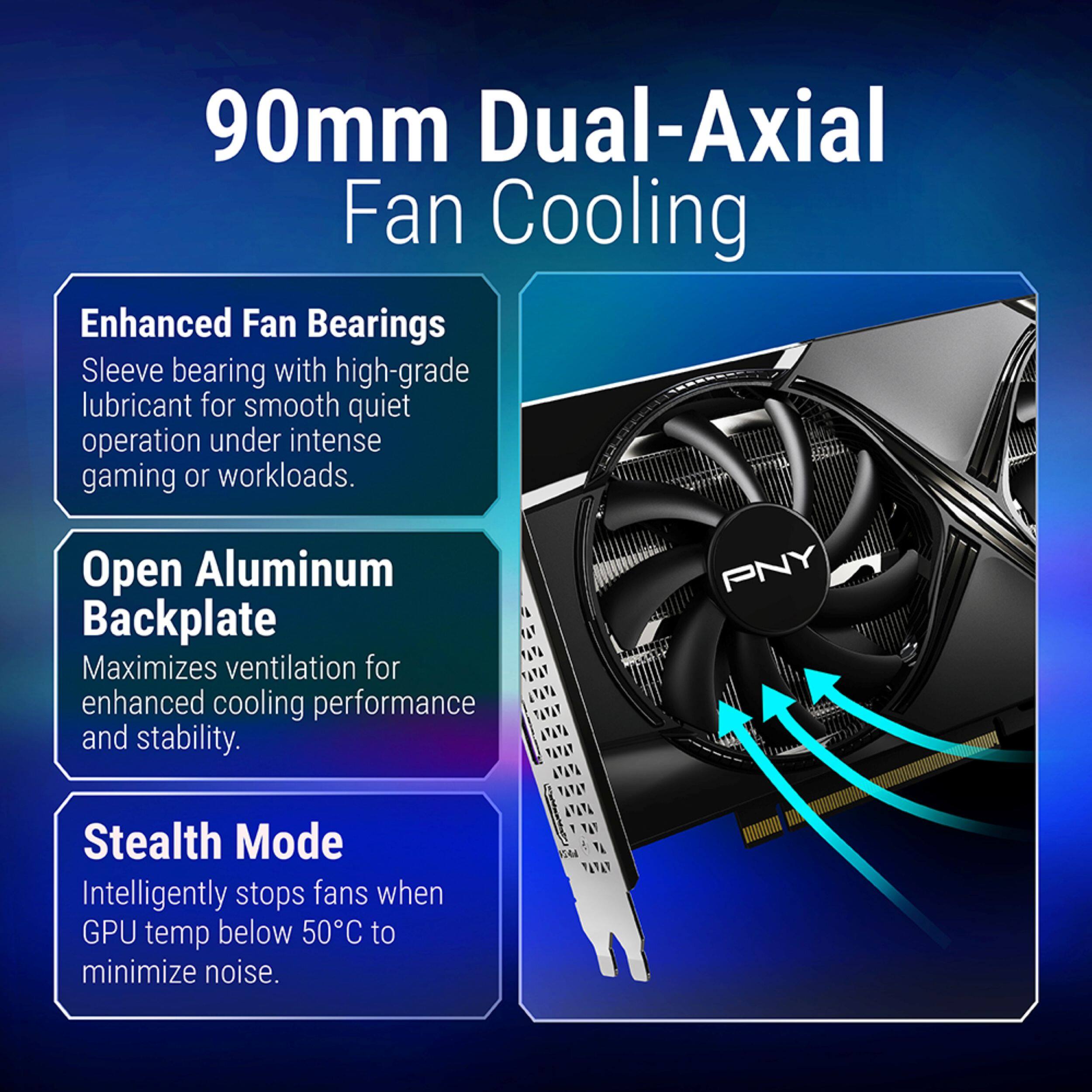 PNY NVIDIA GeForce RTX 5060 Ti Overclocked 16GB GDDR7 PCI Express
