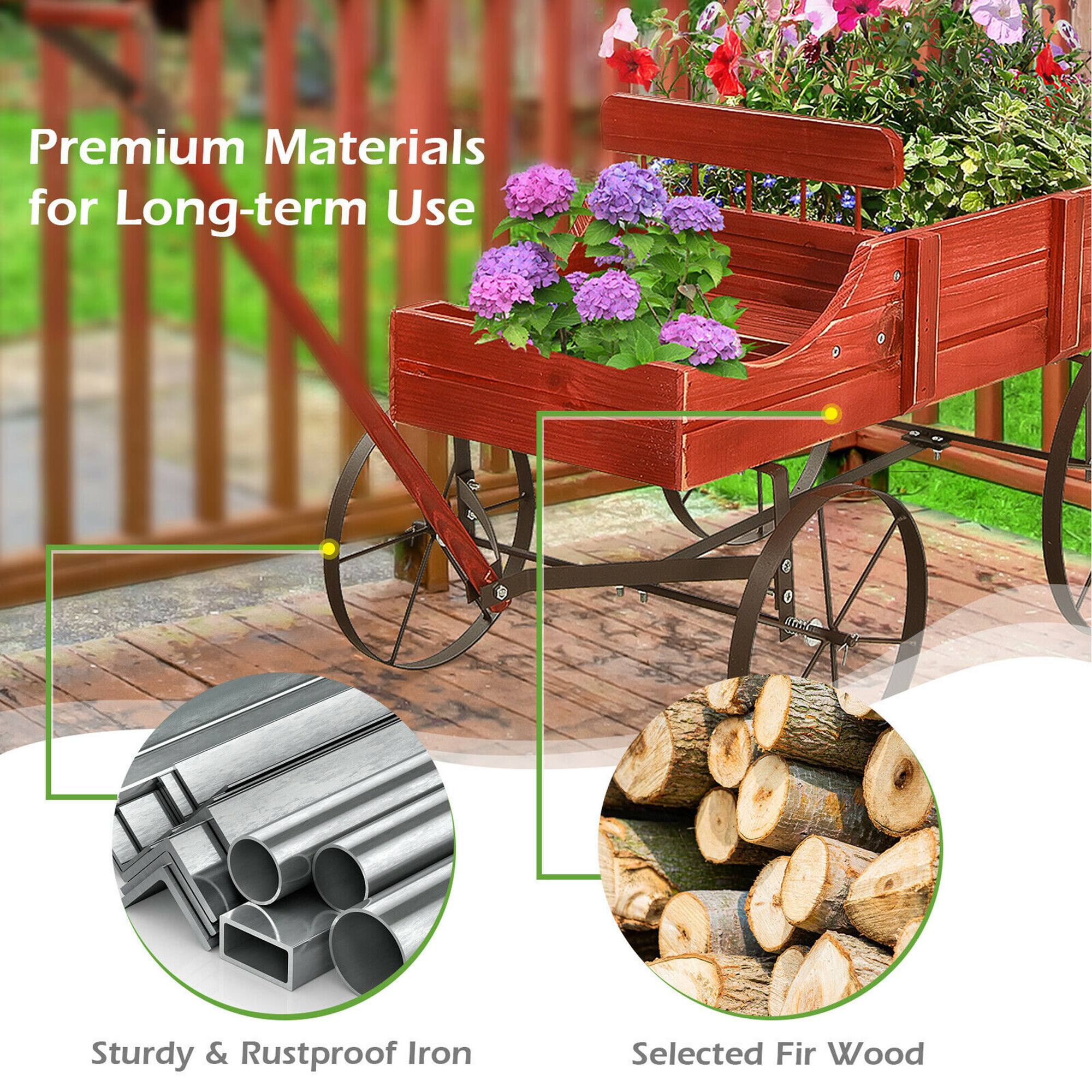 Premium Materials for Long-term Use: Sturdy & Rustproof Iron and Selected Fir Wood.
