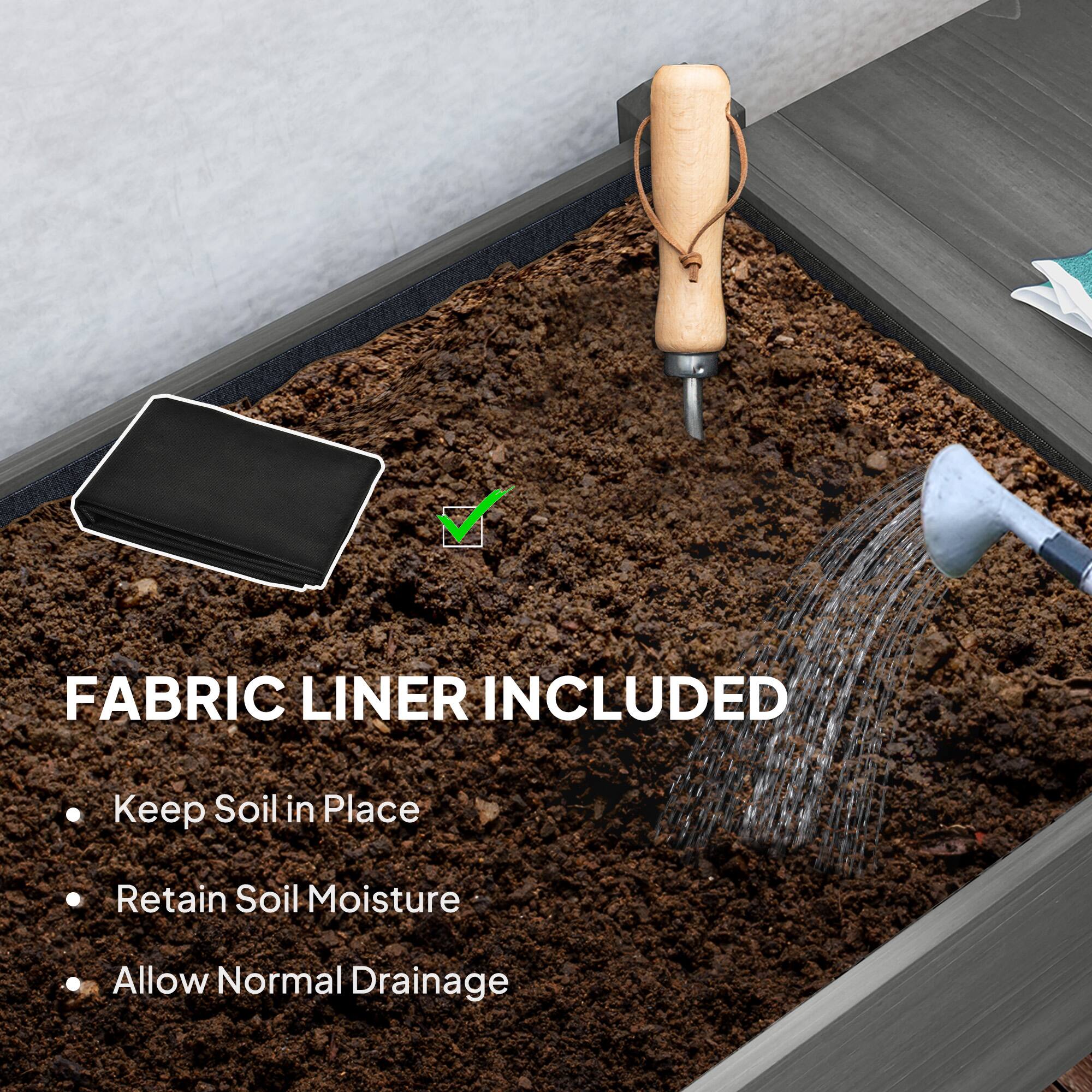 FABRIC LINER INCLUDED

- Keep Soil in Place
- Retain Soil Moisture
- Allow Normal Drainage
