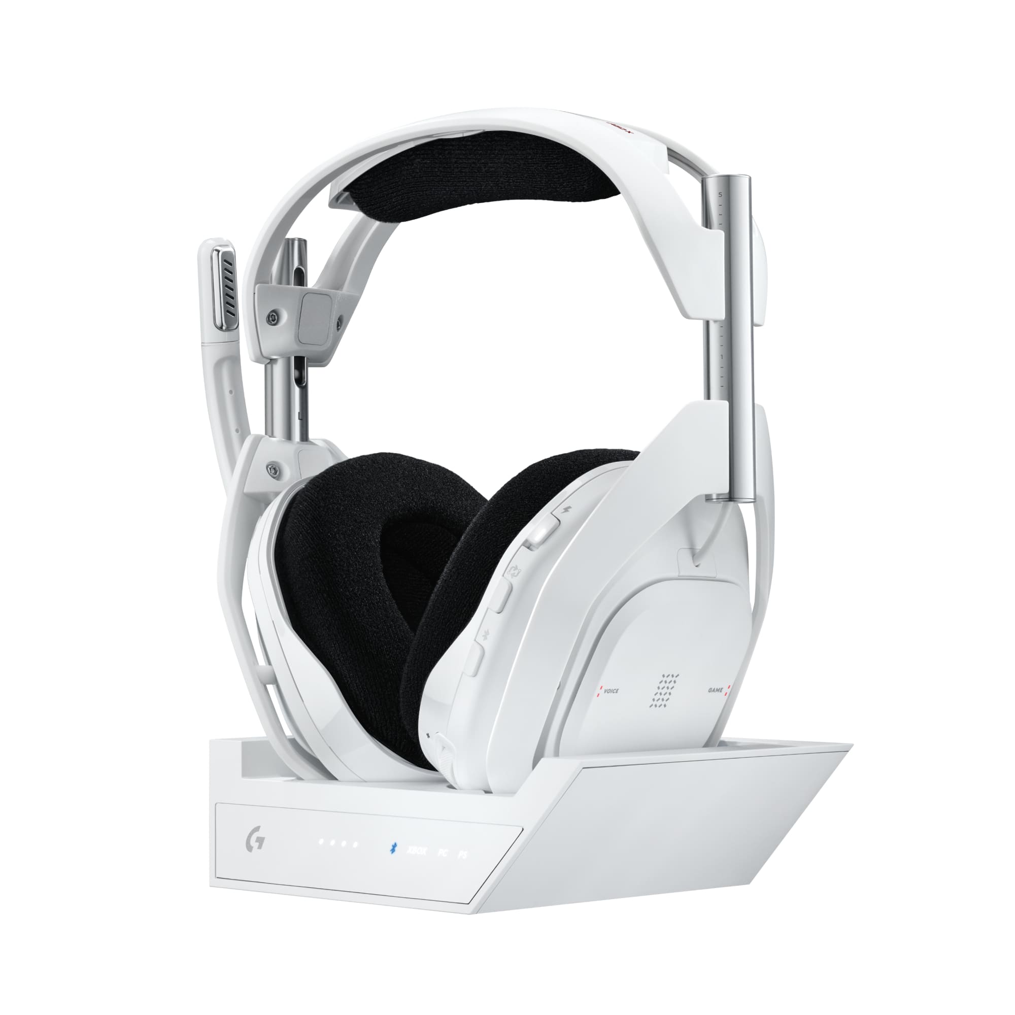 Logitech - Astro A50 X LIGHTSPEED Wireless w/ PLAYSYNC Over-the-Ear Gaming Headset + Base Station for Xbox Series X|S, PS5, PC/MAC - White
