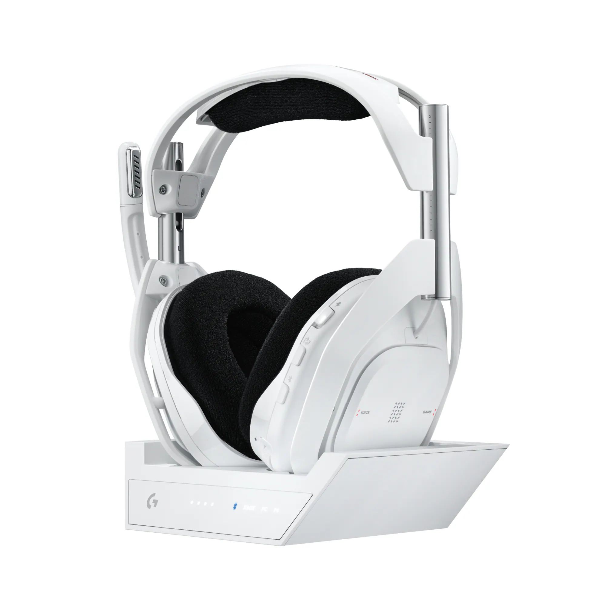 Logitech - Astro A50 X LIGHTSPEED Wireless w/ PLAYSYNC Over-the-Ear Gaming Headset + Base Station for Xbox Series X|S, PS5, PC/MAC - White