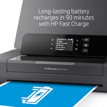 HP OfficeJet 200 Mobile Inkjet Printer Black - Best Buy HP OfficeJet 200 Mobile Inkjet Printer Black - Best Buy
