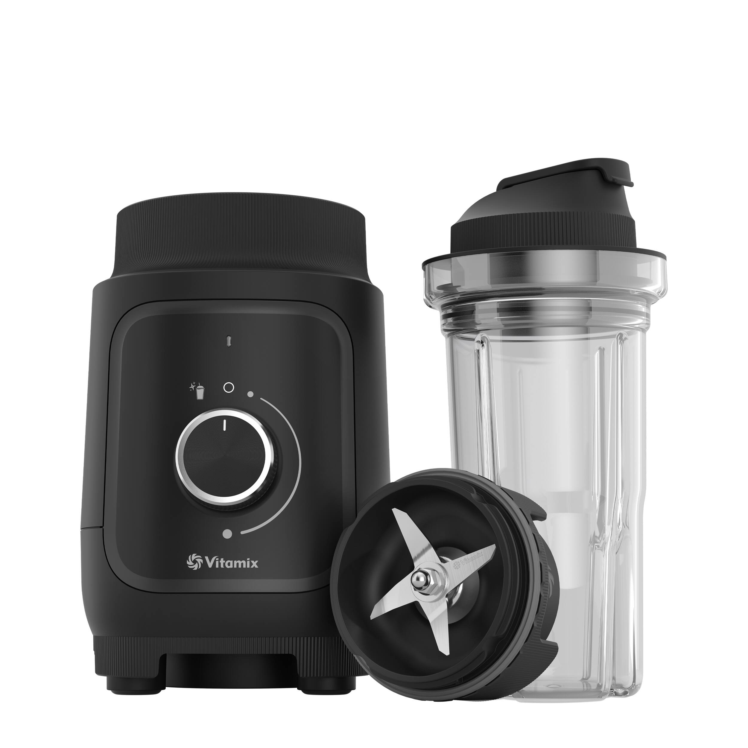 Angle. Vitamix - Nano Personal Blender - Black.