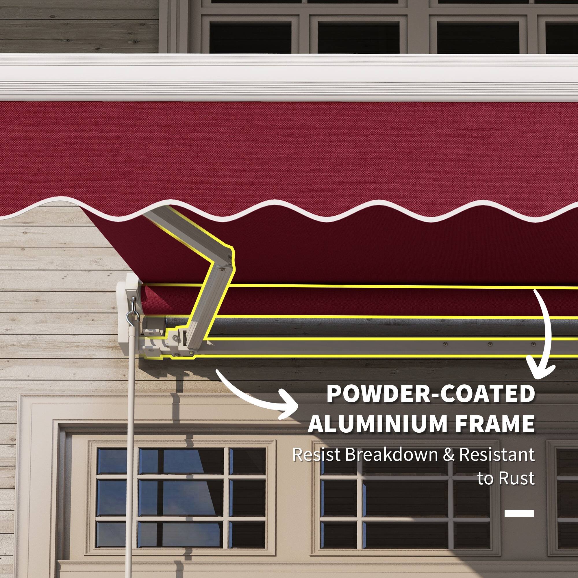 POWDER-COATED ALUMINIUM FRAME
Resist Breakdown & Resistant to Rust