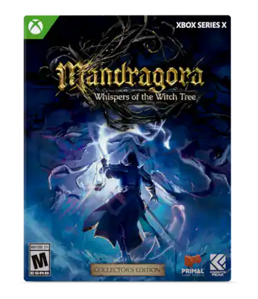 XBOX SERIES X
Mandragora
Whispers of the Witch Tree
MATURE 17+
ESRB
COLLECTOR'S EDITION
PRIMAL GAME STUDIO
KNIGHTS PEAK - M (Mature 17+)