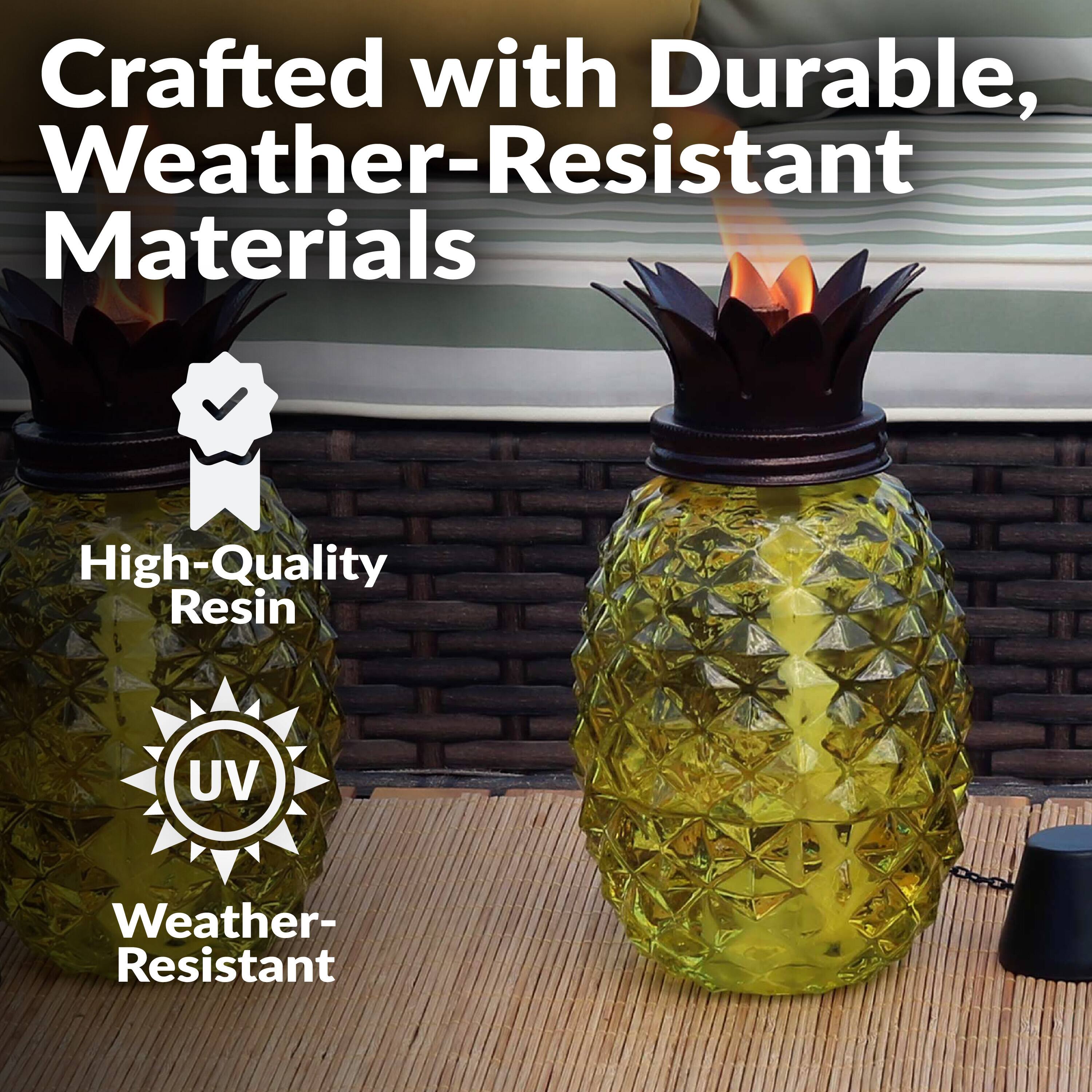 Crafted with Durable, Weather-Resistant Materials

- High-Quality Resin
- UV Weather-Resistant