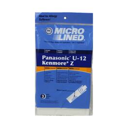 DVC - Panasonic 3 Pack Replacement Vacuum Bags for Panasonic Part #PR-14325