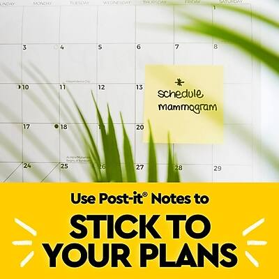 **SCHEDULE MAMMOGRAM**

**Use Post-it® Notes to STICK TO YOUR PLANS**

**Calendar:**

- **Sunday:** 3, 10, 17, 24
- **Monday:** 4, 11, 18, 25
- **Tuesday:** 5, 12, 19, 26
- **Wednesday:** 6, 13, 20, 27
- **Thursday:** 7, 14, 21, 28
- **Friday:** 8, 15, 22, 29
- **Saturday:** 9, 16, 23