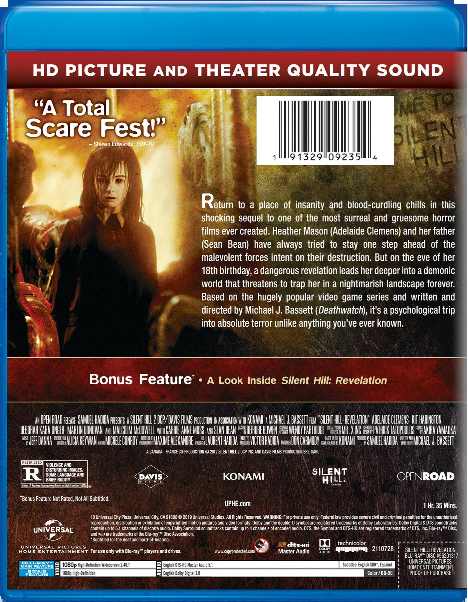 Angle. Silent Hill: Revelation [Blu-ray].