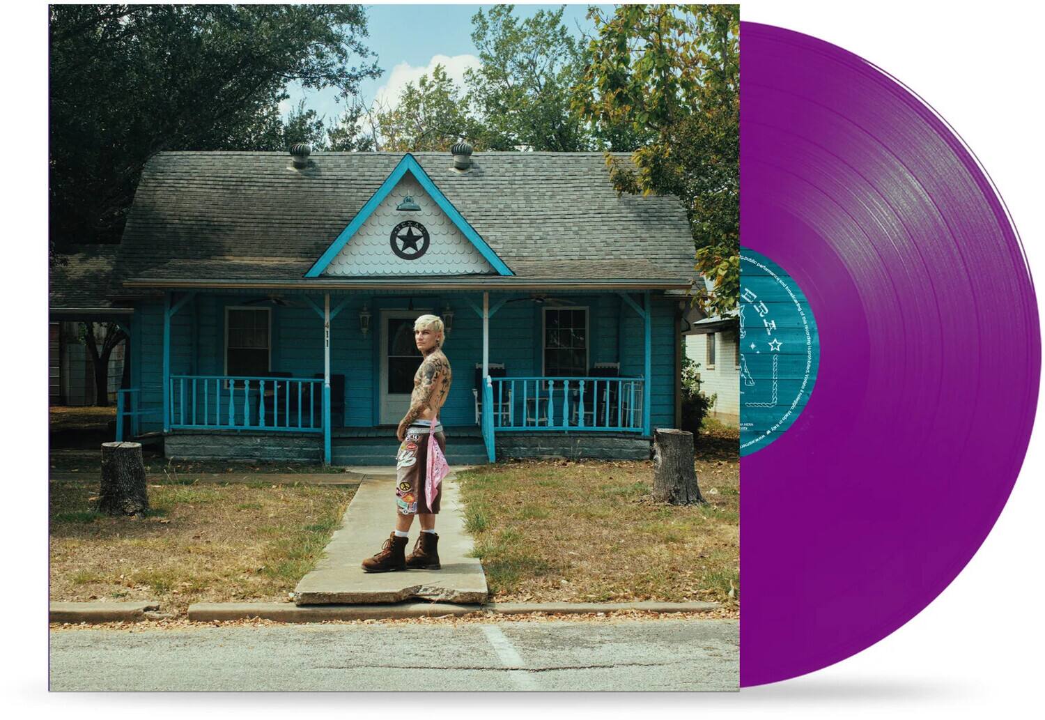 Front. Il Tre - Anima Nera - Violet Colored Vinyl   - VINYL LP.