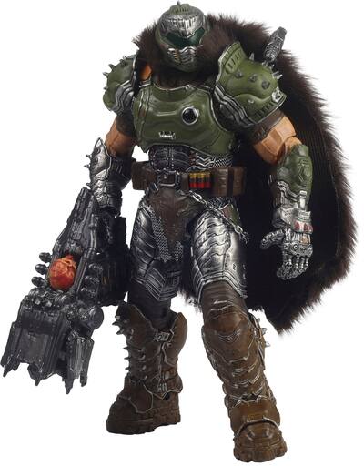 マクファーレントイズ doom the dark age DOOM: The Dark Ages Doom Slayer 7in Deluxe Action Figure