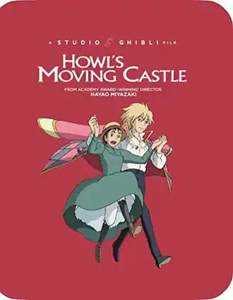 Front. Howl's Moving Castle (Steelbook) - BLU-RAY.