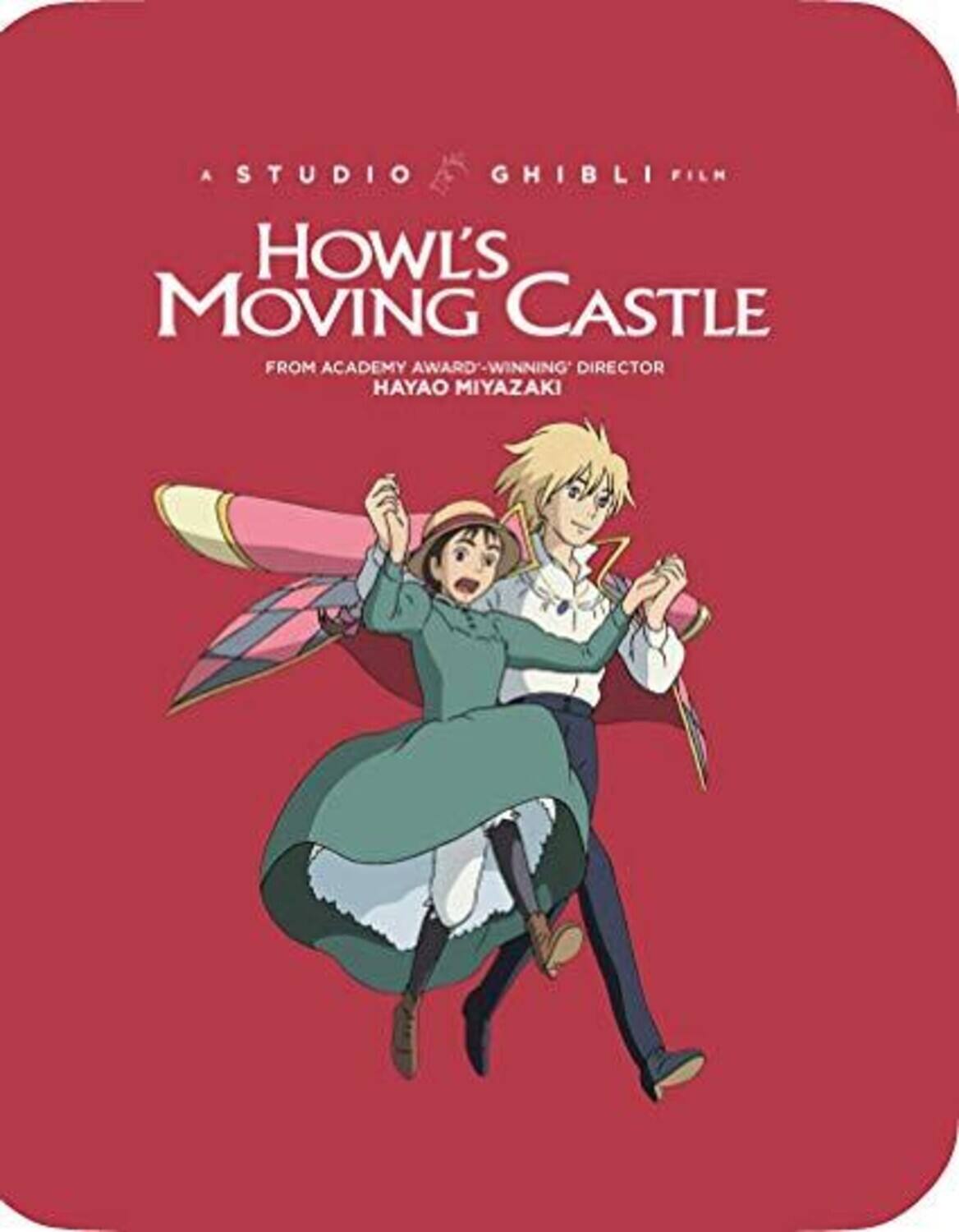 Front. Howl's Moving Castle (Steelbook)   - BLU-RAY.