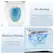 Pre-flushing: It pre-wets the toilet bowl surface after you sit down, adding convenience for cleanup.
Blackout Flushing: Press the side knob to flush in case of power outages (1 X 9V battery needed).