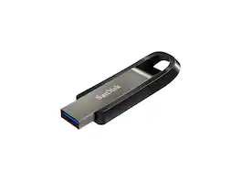 SanDisk - 128GB Extreme Go USB 3.2 Type-A Flash Drive, Speed Up to 400MB/s (SDCZ810-128G - G46