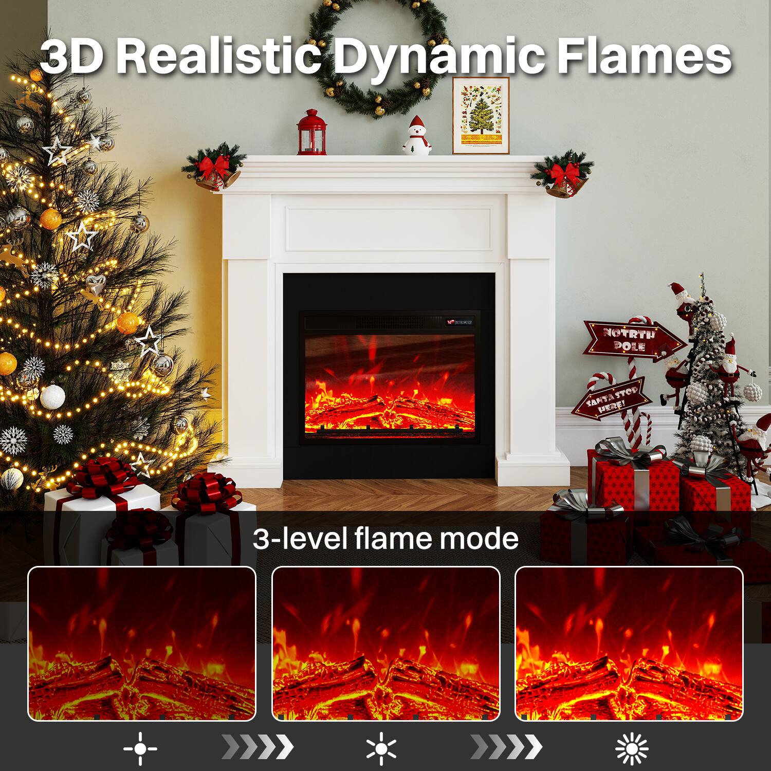 3D Realistic Dynamic Flames

3-level flame mode