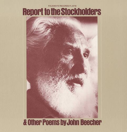 FOLKWAYS RECORDS FL 9779

Report to the Stockholders  
& Other Poems by John Beecher