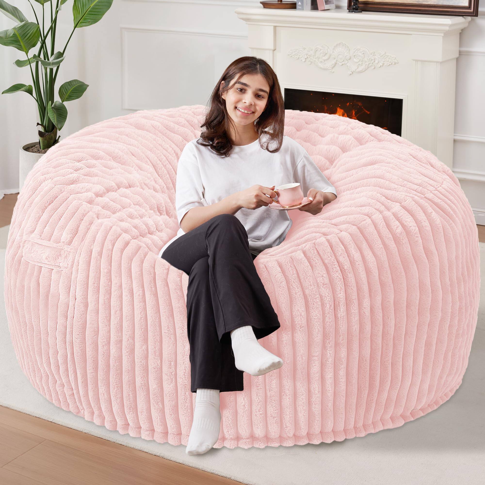 Soft Pink 6FT-58"x58"x25"