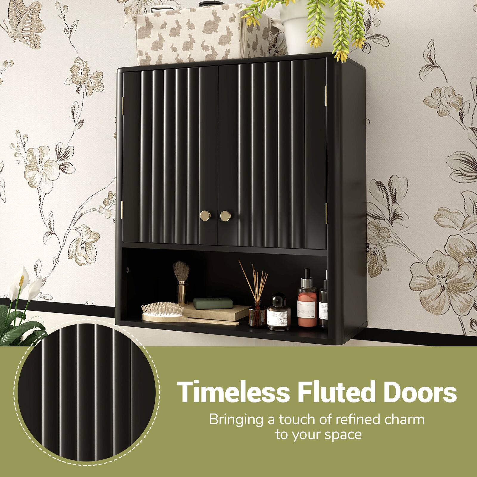 Timeless Fluted Doors  
Bringing a touch of refined charm to your space