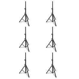 PylePro - Pyle Pro Adjustable Extending Height Tripod Speaker Stand Holder Mount (6 Pack)