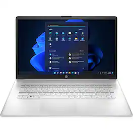 HP - Refurbished Excellent - 17t-cn000 Laptop 17.3 HD+ Display (i5-1135G7, 8GB, 256GB SSD, Intel Iris Xe, Win 11 Home) - Natural Silver
