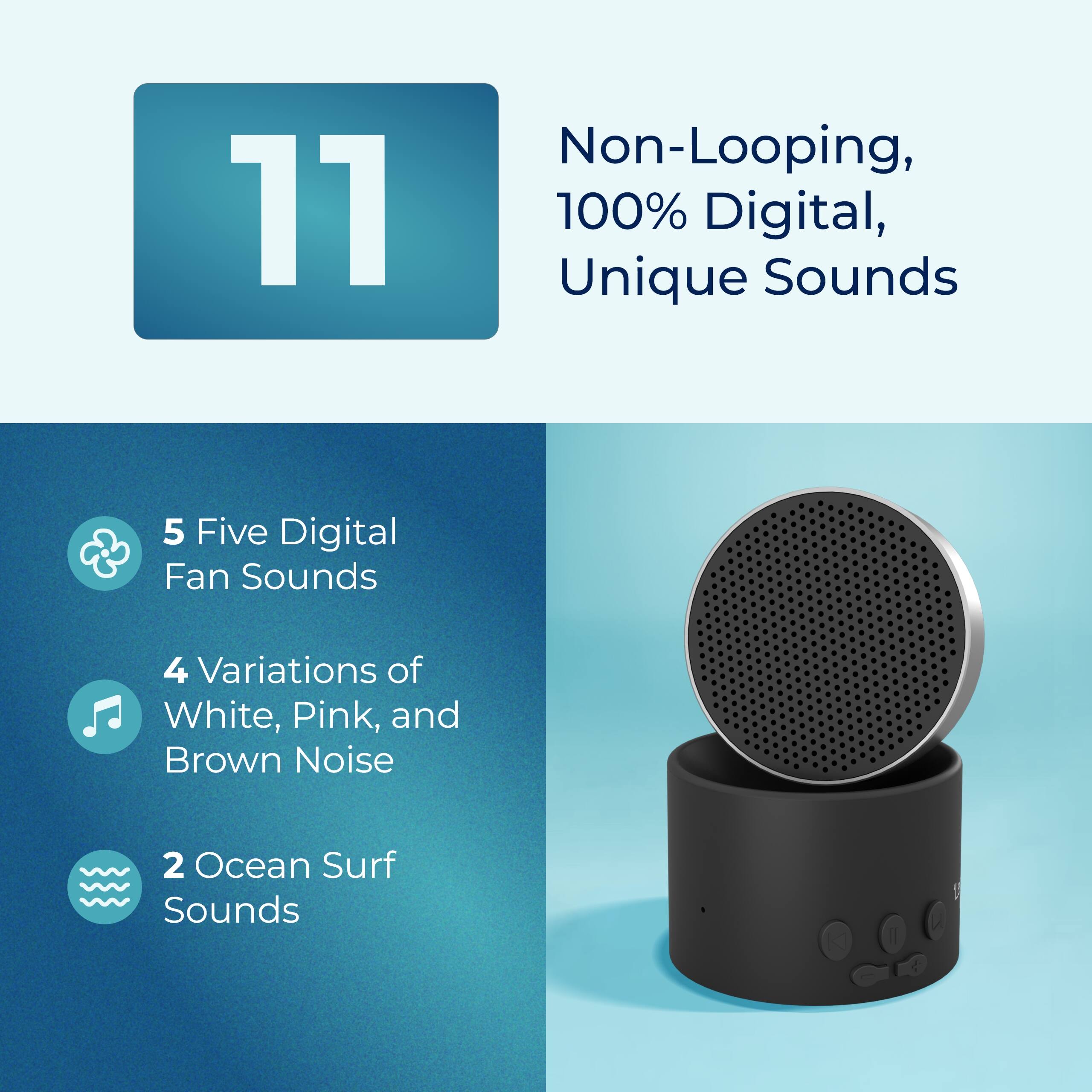 Adaptive Sound Technologies LectroFan Micro 2 White Noise Machine