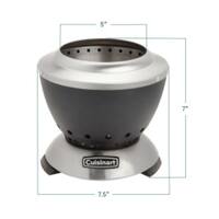 Cuisinart - 7.5" Cleanburn Smokeless Tabletop Fire Pit - Black - Alt_View_Zoom_11
