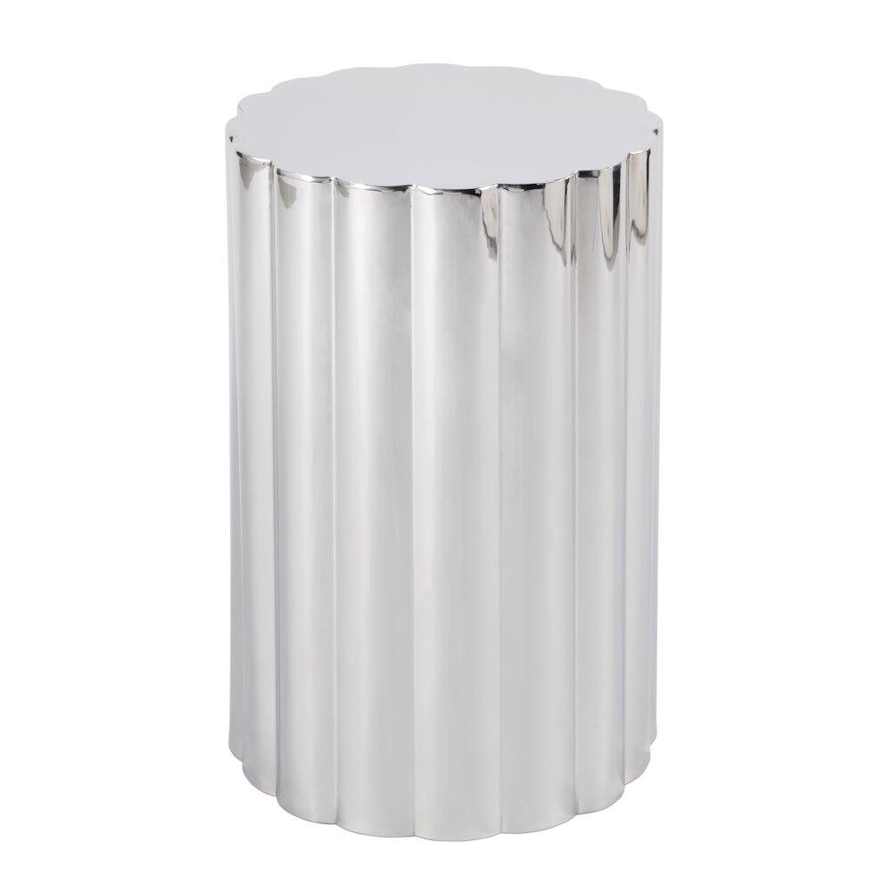 Angle. Butler Specialty - Norwich Side Table - Silver.