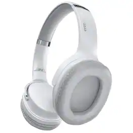 HyperGear - 16181 Flip 2-in-1 Over-ear Bluetooth Headphones With Microphone And Speaker Mode - White