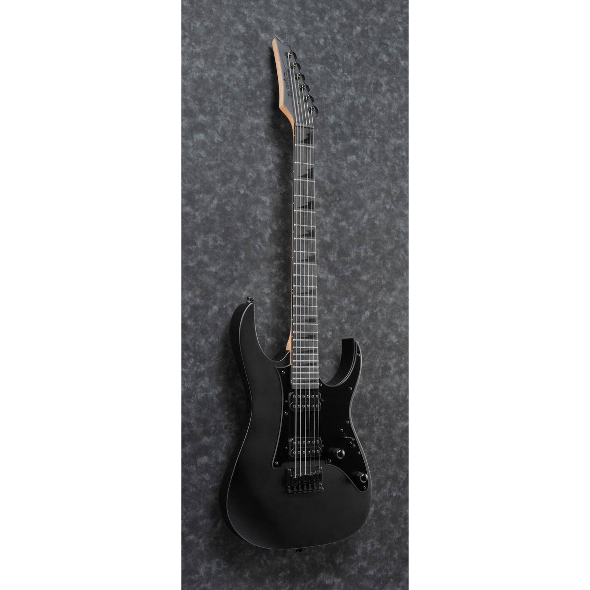 Alt View 2. Ibanez - Ibanez GRGR131EX Gio RG Electric Guitar, Black Flat.