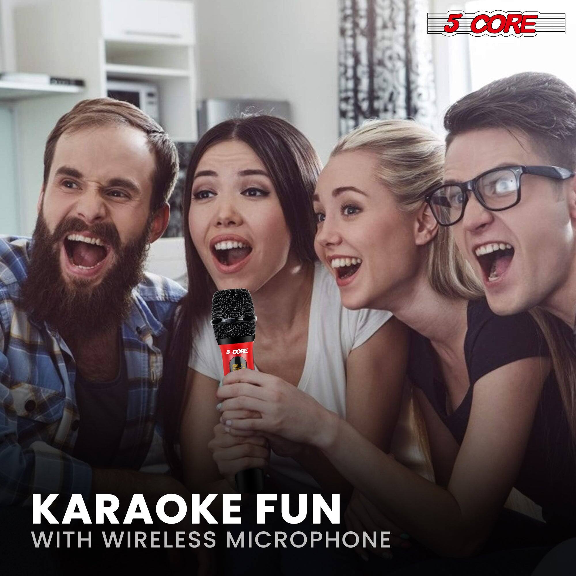 5 CORE, KARAOKE FUN, WITH WIRELESS MICROPHONE