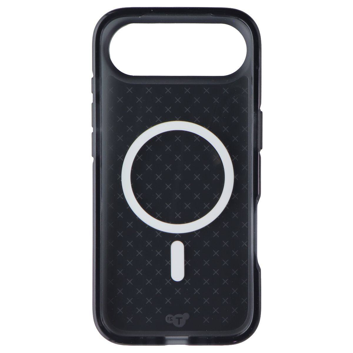 Front. Tech21 - Tech21 EvoCheck Series Case for MagSafe for Apple iPhone 17 Air - Black - Black.