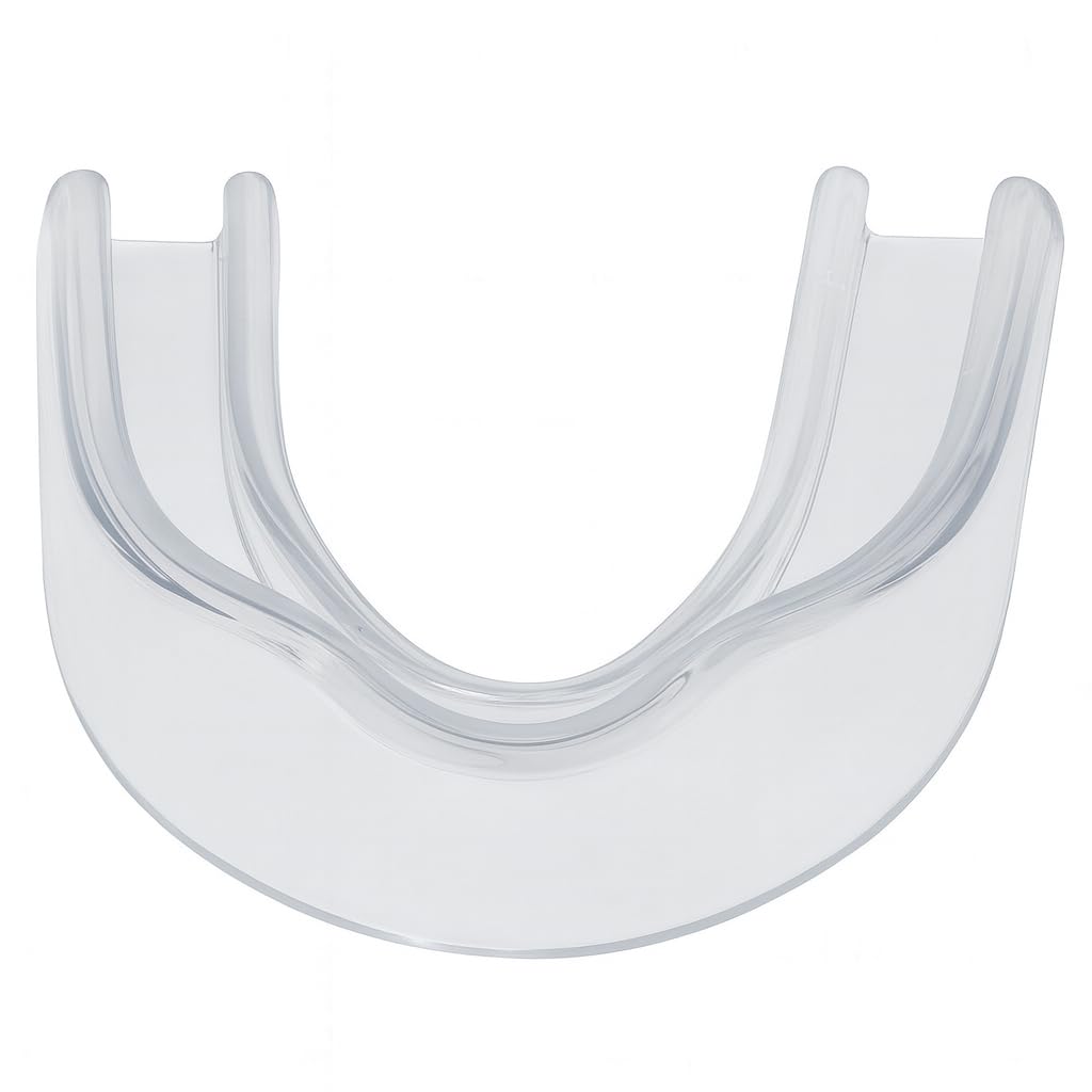 Alt View 4. Amber Sporting Goods - Breathable Boil & Bite MMA Mouth Guard for Boxing & Wrestling, Super Tough Combat Mouthpiece – Clear (Pack of 100) - Clear.