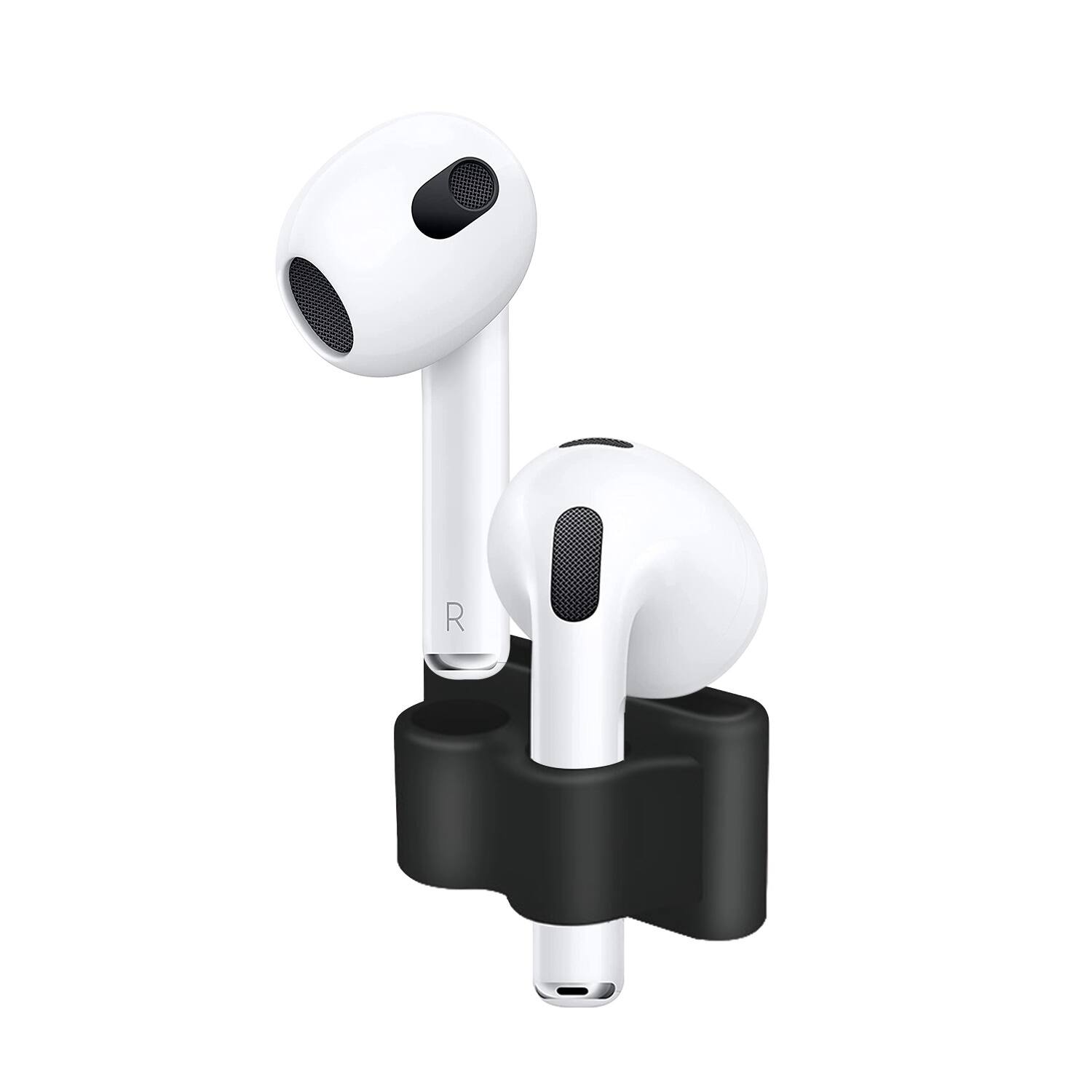 Alt View 12. SaharaCase - Silicone Accessories Kit for Apple AirPods 3 (3rd Generation) - Black.