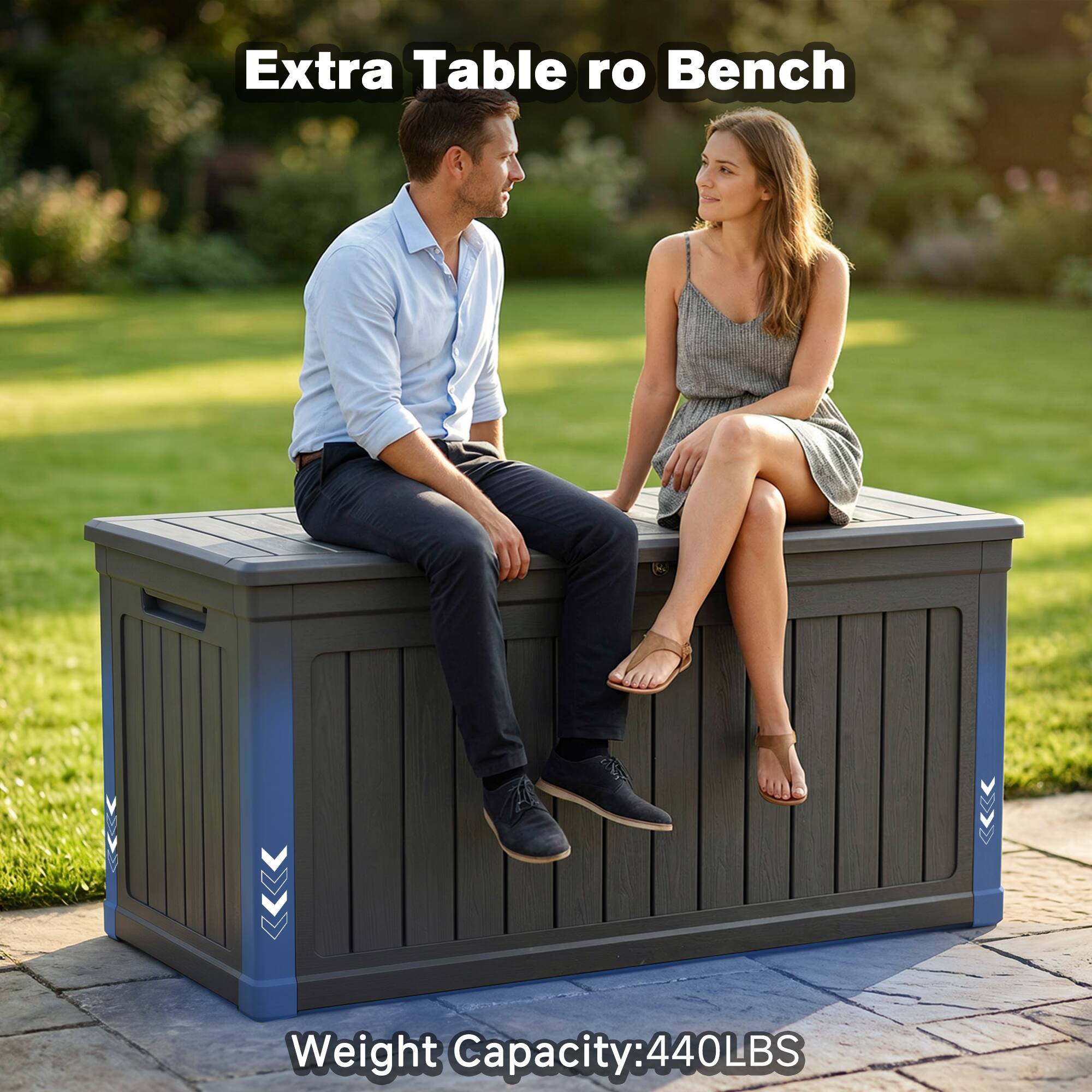 Extra Table or Bench

Weight Capacity: 440LBS
