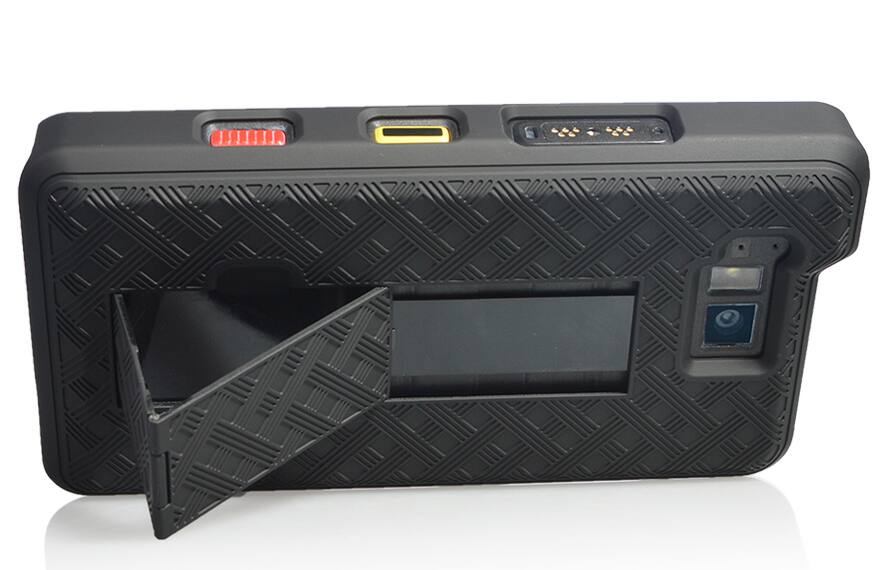 Alt View 4. Nakedcellphone - Slim Case for Sonim XP8 (XP8800) - with Kickstand - Black.