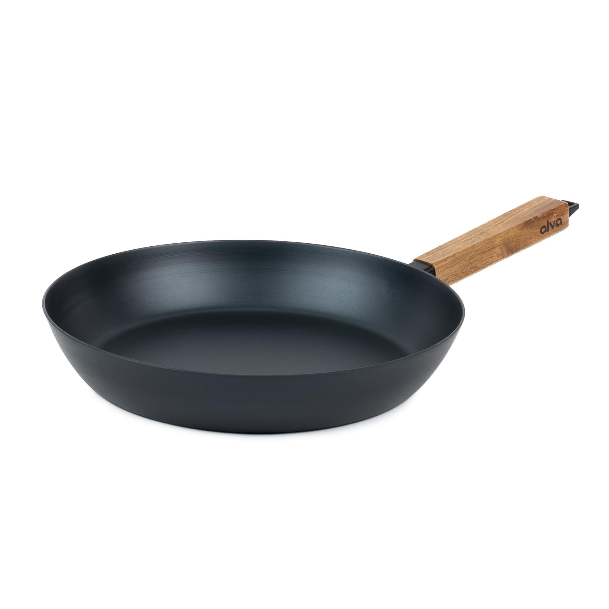 Alva - Forest Carbon Steel Frying Pan - Blue