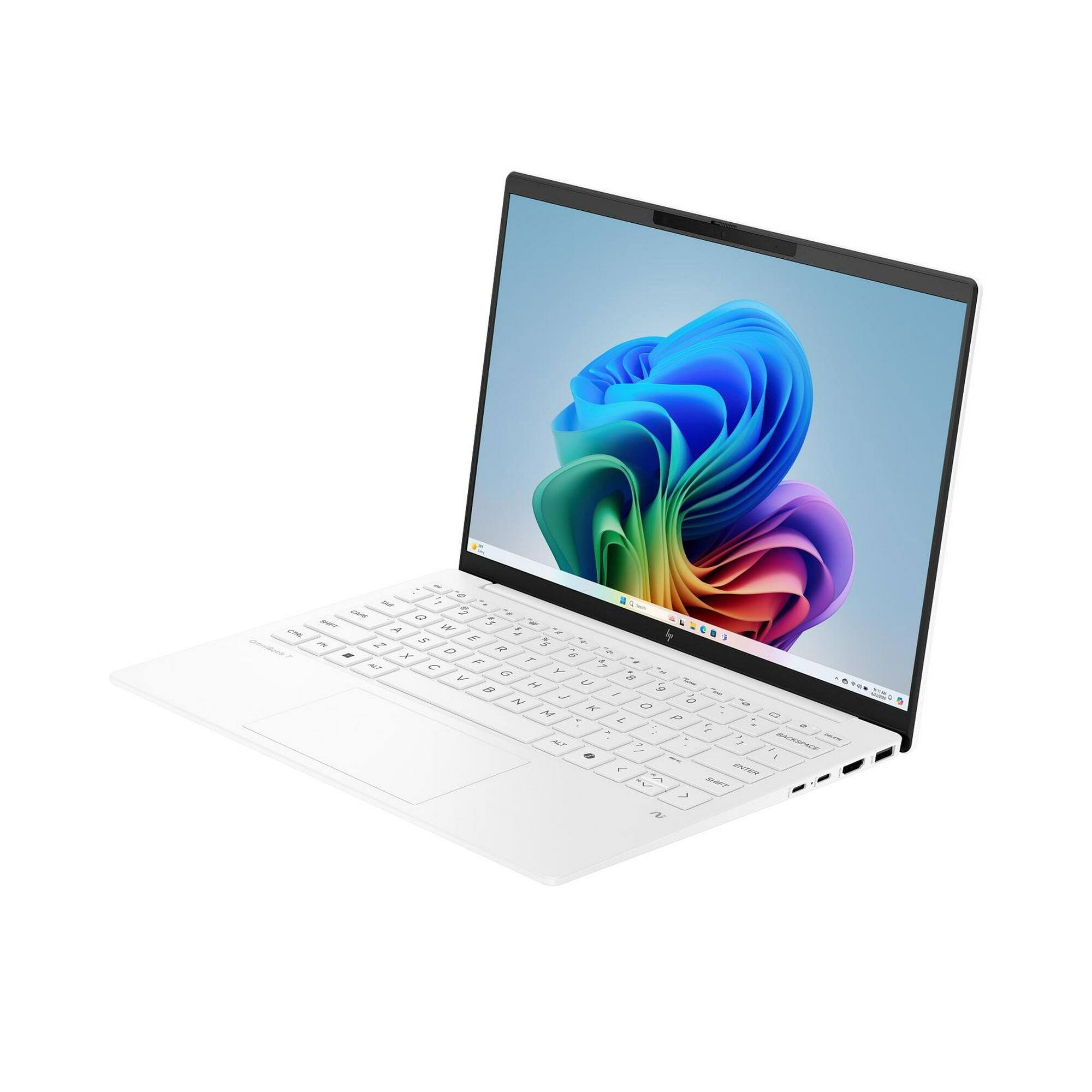 Back. HP - HP OmniBook 7 Aero Laptop - 13.3" WQXGA - 32GB RAM, 1TB SSD - Windows 11 - White.