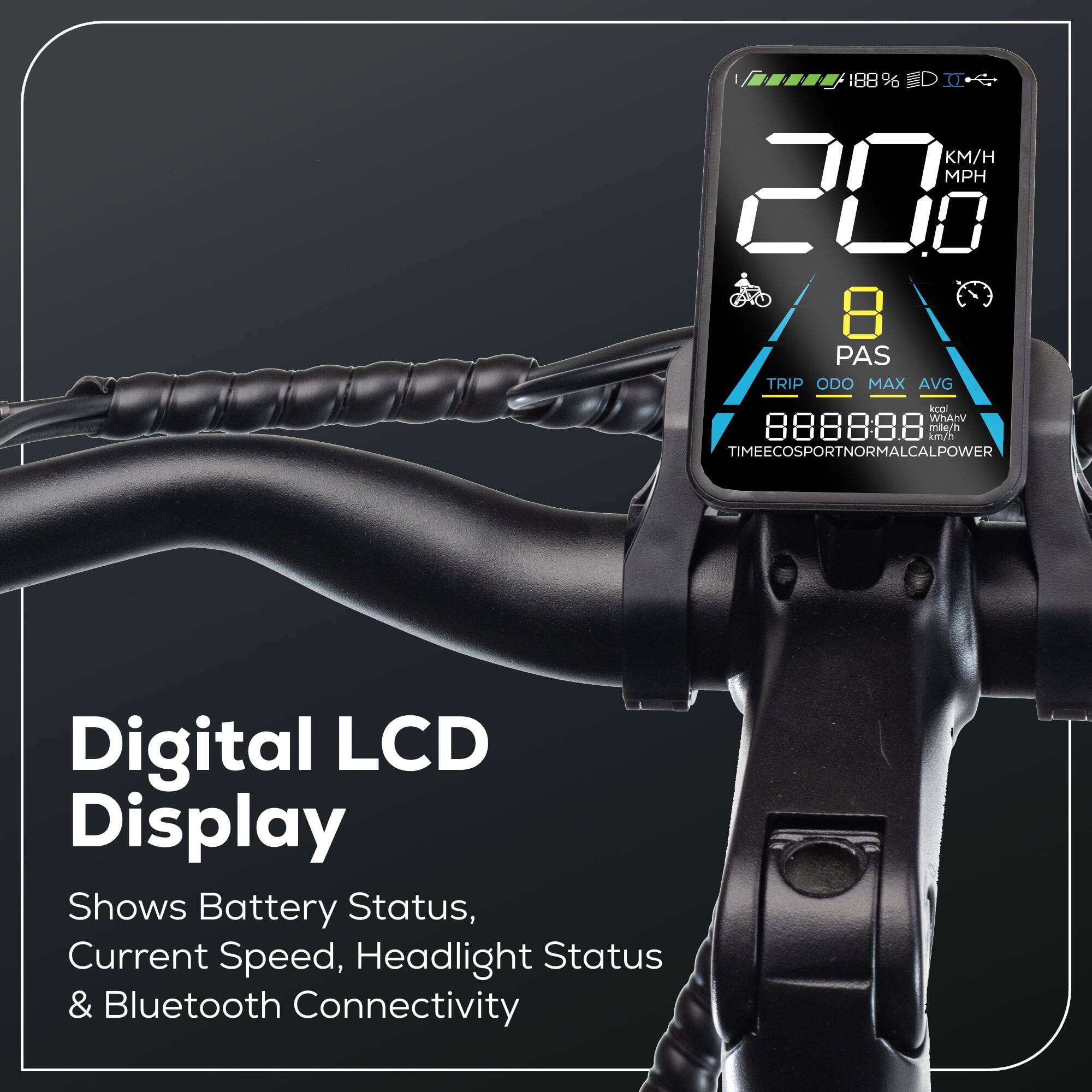 Angle. Greenworks - Greenworks 60V Electric Commuter Bike for Adults, 27.5" Tires, 500W Peak Motor, Removable Battery (Bike Only) - Green.