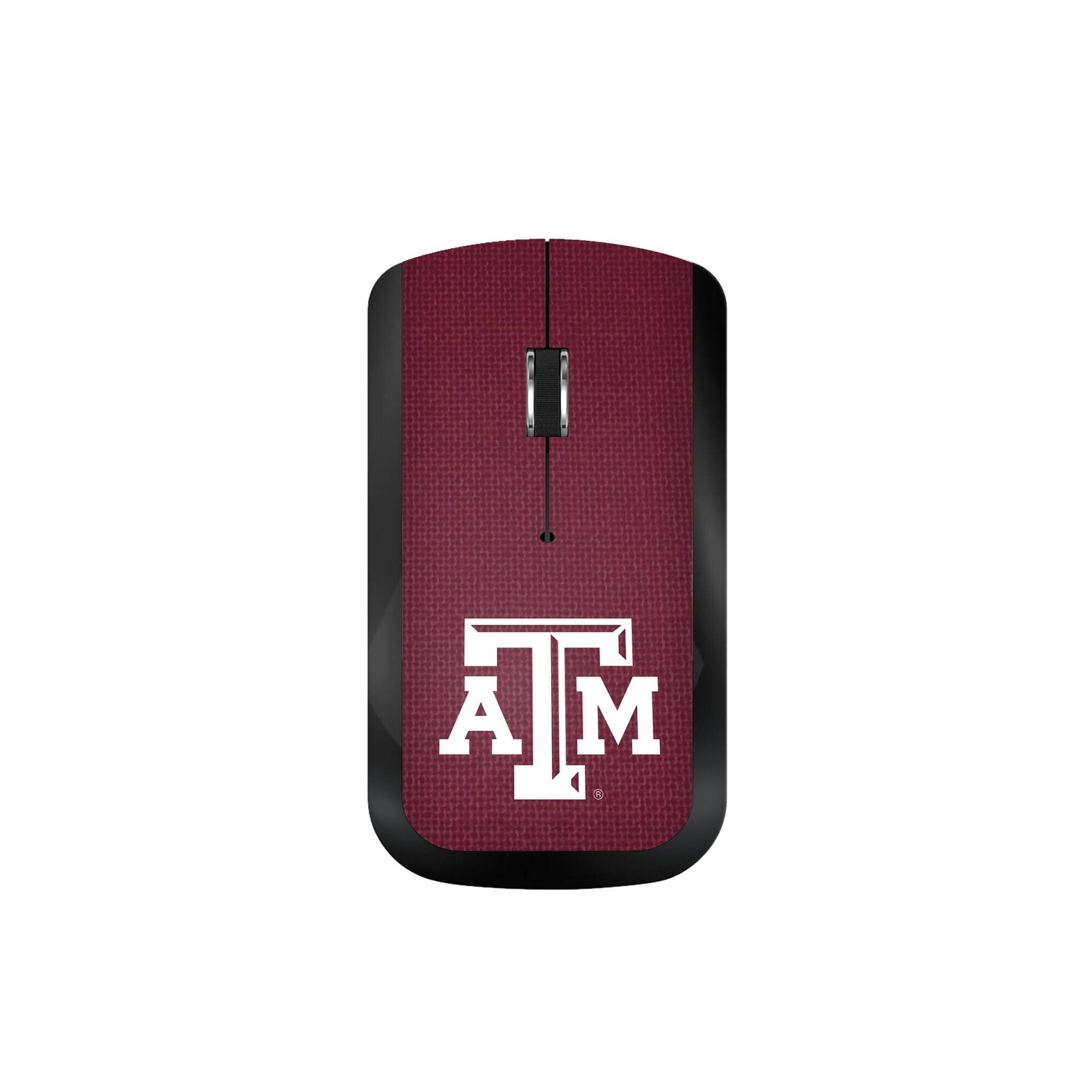 Keyscaper - Texas A&M Aggies Solid Design Wireless Mouse - Wireless - Multicolor