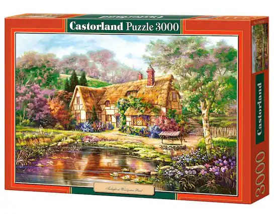 Castorland Puzzle 3000, No. C-900965-1, Faint at Woodgreen Pond, Castorland 3000