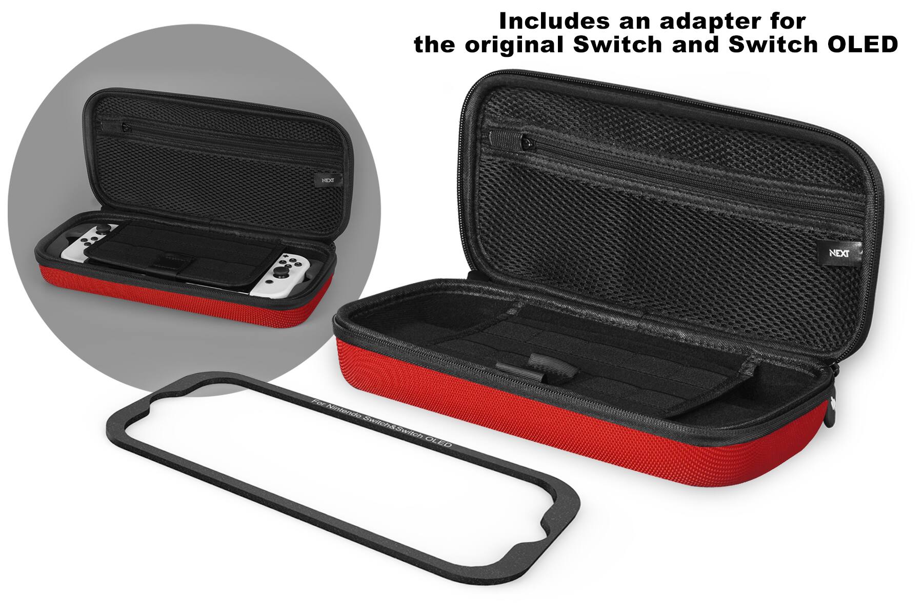 Includes an adapter for the original Switch and Switch OLED

For Nintendo Switch & Switch OLED