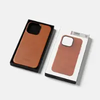 The Ridge Wallet - Everyday Phone Case - iPhone 15 Pro Max - Tobacco Brown Leather - Tobacco Brown - Front_Zoom