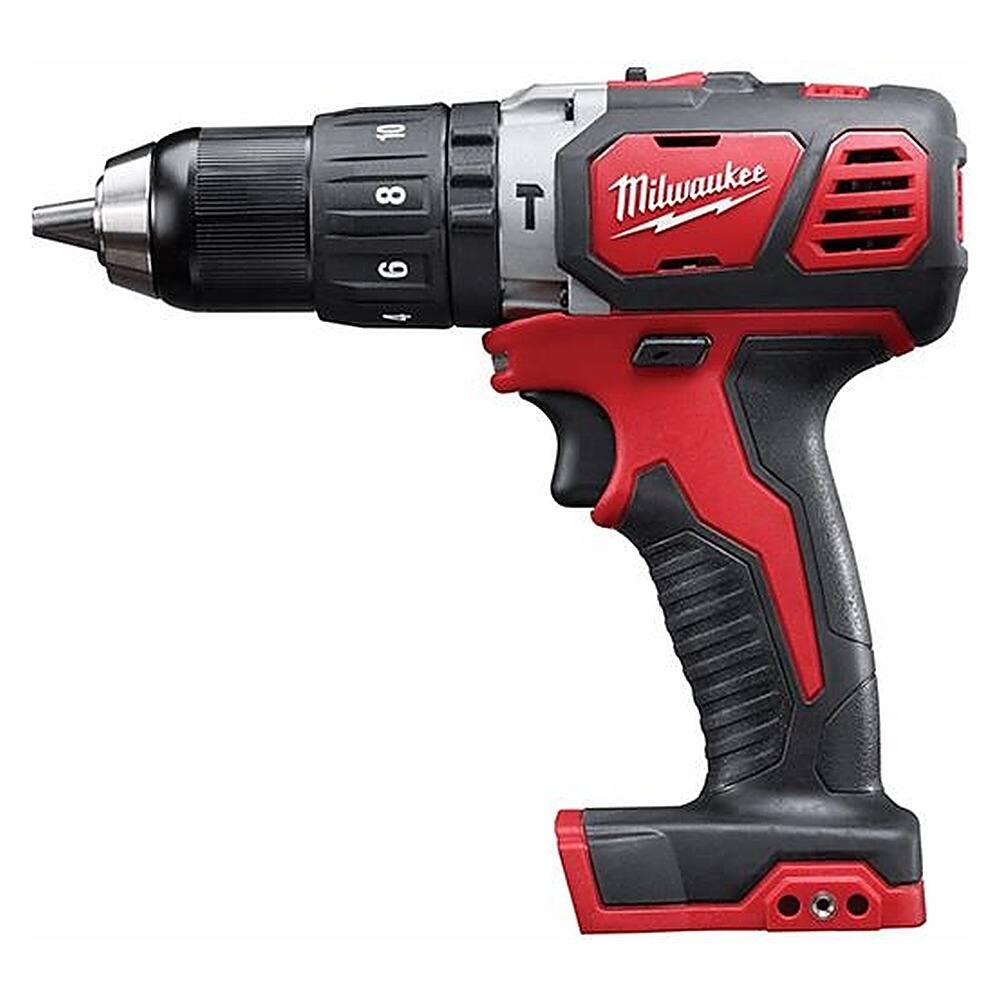 Angle. Milwaukee - 2697-22 M18 18-Volt Lithium-Ion Cordless Hammer Drill and Impact Driver XC Combo Kit (2-Tool).