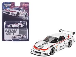 Mazda RX-7 LB-Super Silhouette #41 "Numero Reserve" Limited Edition 1/64 Diecast Model Car by Mini GT - White