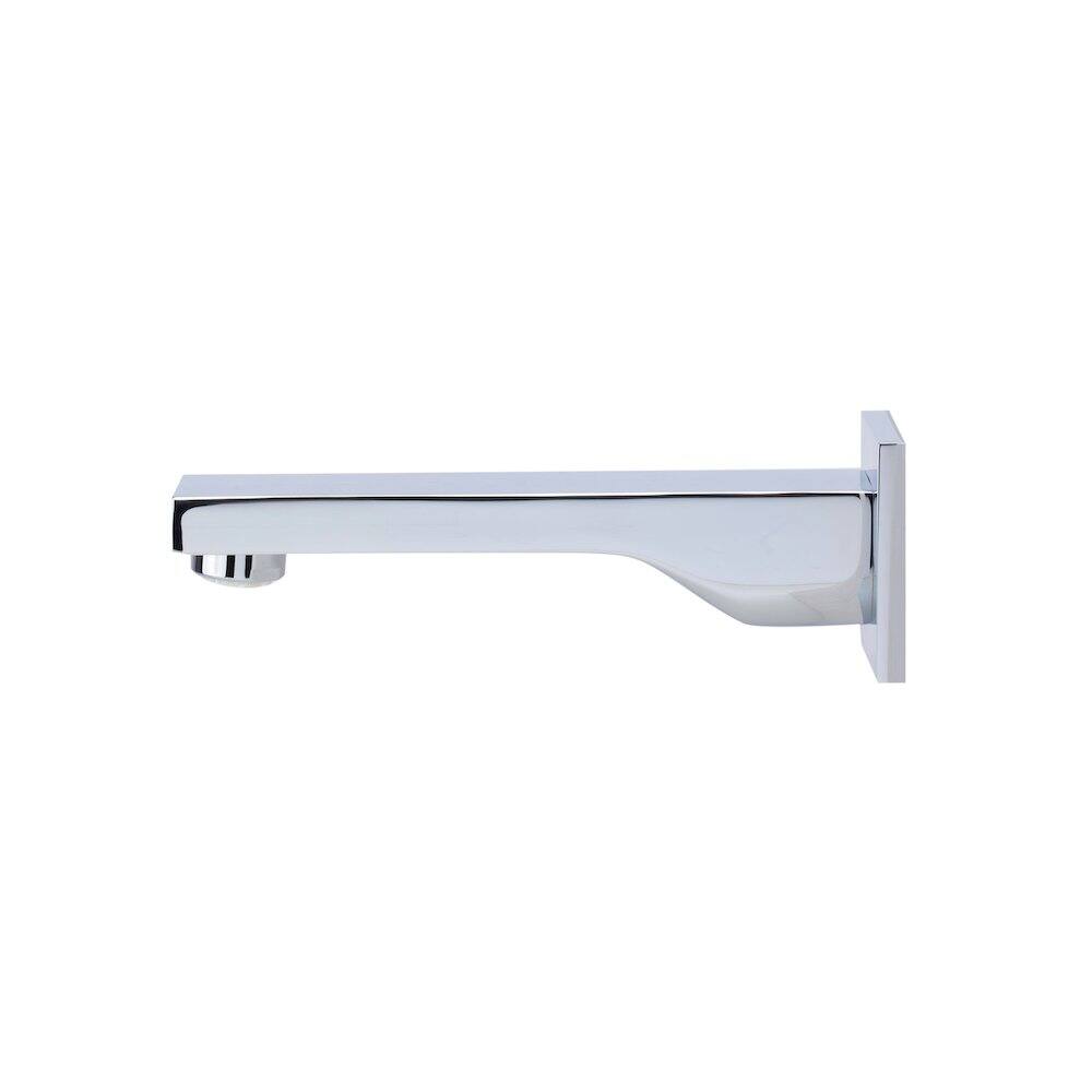 Back. Alfi - Polished Chrome Wallmounted Tub Filler Bathroom Spout - Polished Chrome.